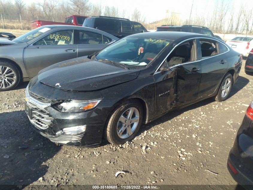 2022 CHEVROLET MALIBU LS VIN: 1G1ZB5ST1NF191768