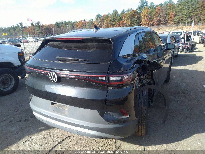 2021 VOLKSWAGEN ID.4 PRO S VIN: WVGKMPE24MP034306