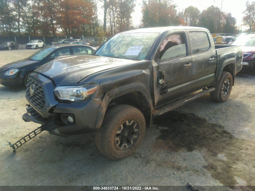 2022 TOYOTA TACOMA 4WD SR/SR5/TRD SPORT VIN: 3TMCZ5AN5NM455893