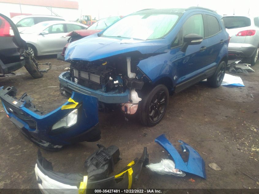 2021 FORD ECOSPORT SES VIN: MAJ6S3JL3MC445910