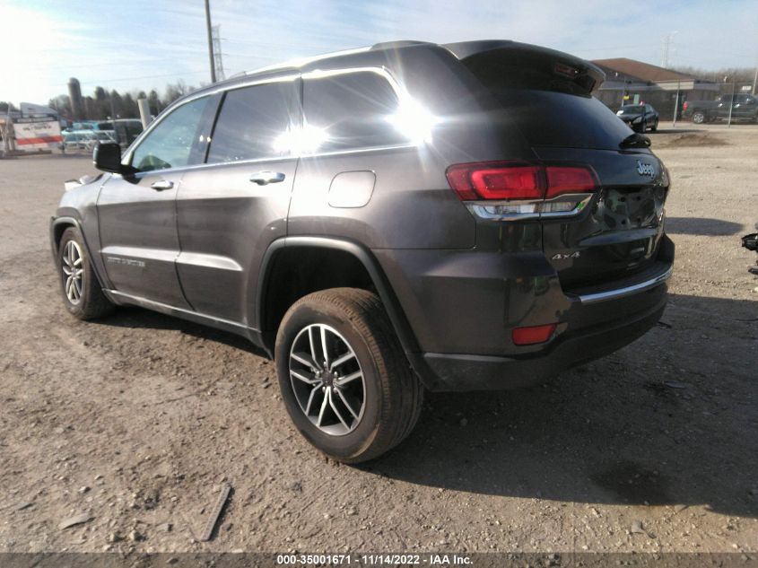 2021 JEEP GRAND CHEROKEE LIMITED VIN: 1C4RJFBG4MC727650