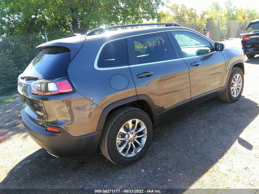 2022 JEEP CHEROKEE LATITUDE LUX VIN: 1C4PJMMX4ND518798