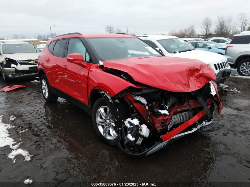 2022 CHEVROLET BLAZER LT VIN: 3GNKBHR44NS160798