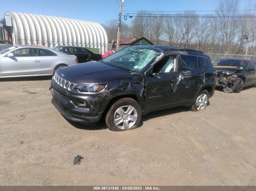 2022 JEEP COMPASS LATITUDE VIN: 3C4NJDBB5NT150964