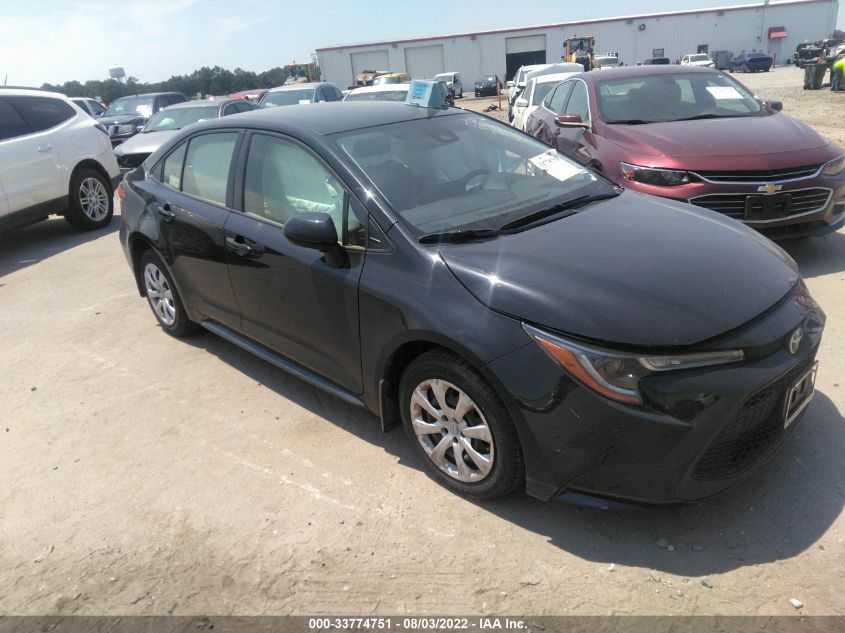 2022 TOYOTA COROLLA LE VIN: JTDEPMAE3NJ196519