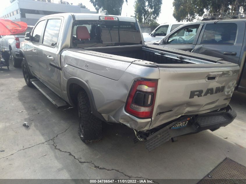 2022 RAM 1500 REBEL VIN: 1C6SRFLT2NN212911