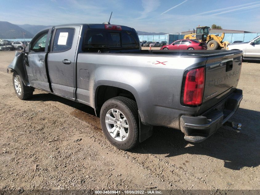 2021 CHEVROLET COLORADO 4WD LT VIN: 1GCGTCEN2M1197202