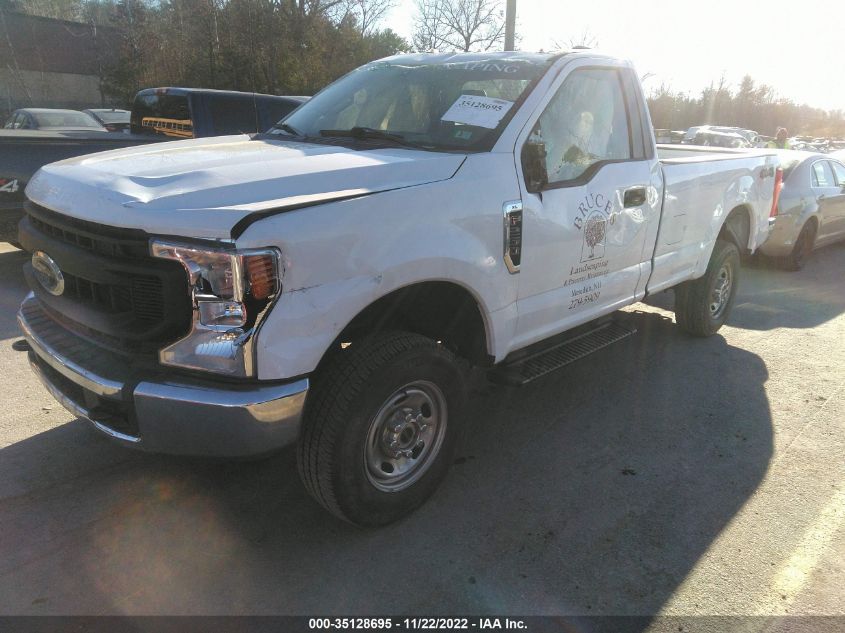 2022 FORD SUPER DUTY F-250 SRW XL/XLT VIN: 1FTBF2B66NEC00847