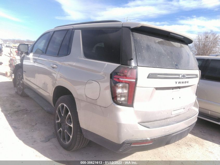 2022 CHEVROLET TAHOE RST VIN: 1GNSCRKD1NR345018
