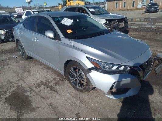 2022 NISSAN SENTRA SV VIN: 3N1AB8CV5NY239001