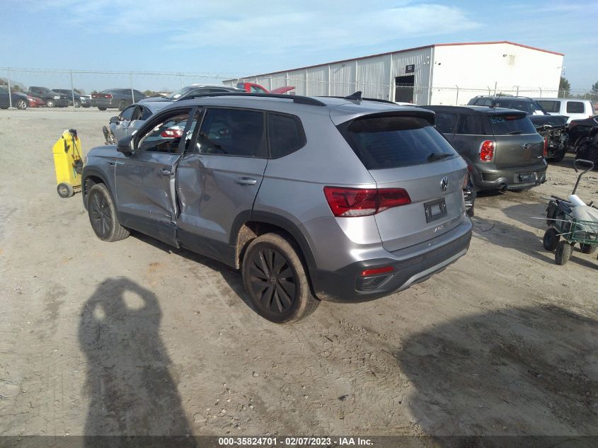 2022 VOLKSWAGEN TAOS S VIN: 3VVDX7B28NM013640
