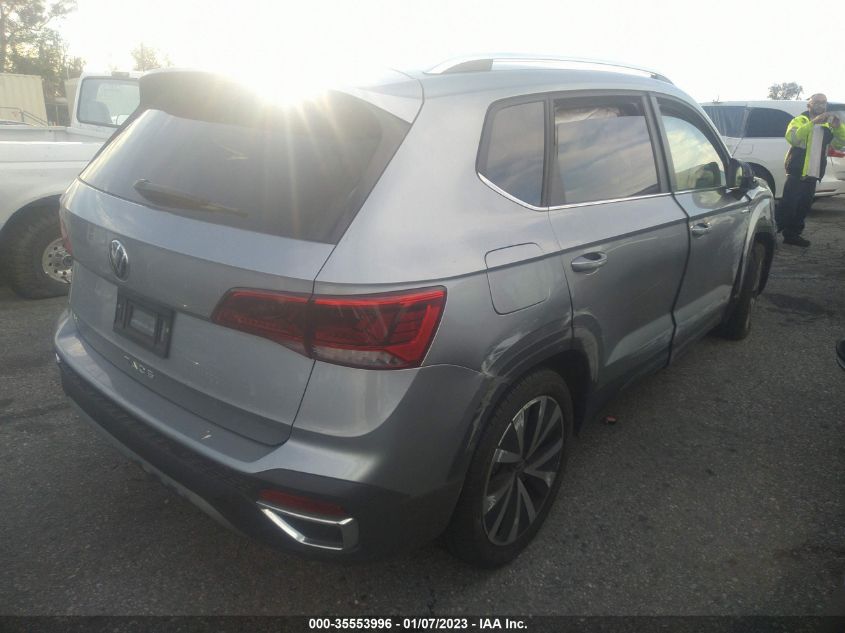 2022 VOLKSWAGEN TAOS SE VIN: 3VVRX7B21NM011220
