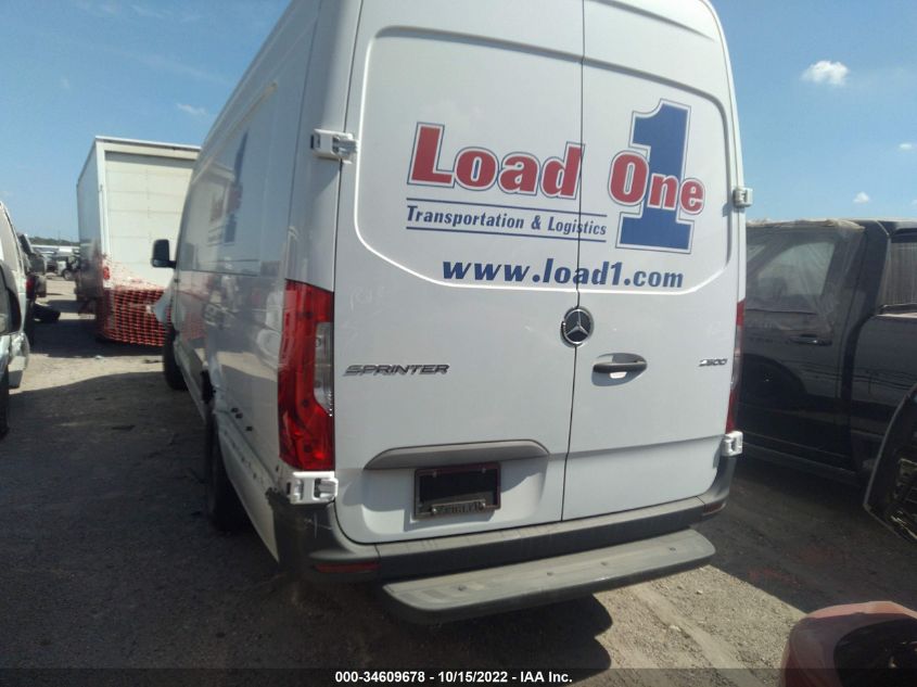 2021 MERCEDES-BENZ SPRINTER CARGO VAN VIN: W1Y4EDHY3MT059256