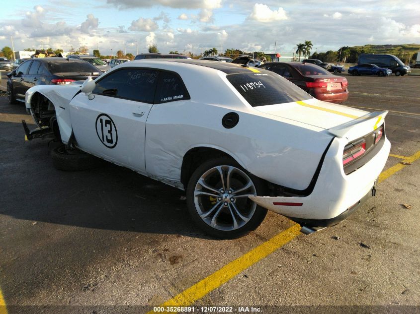 2020 DODGE CHALLENGER R/T VIN: 2C3CDZBT6LH118734