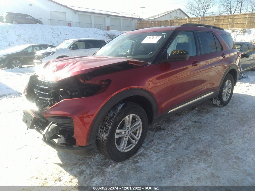 2020 FORD EXPLORER XLT VIN: 1FMSK8DHXLGC81488