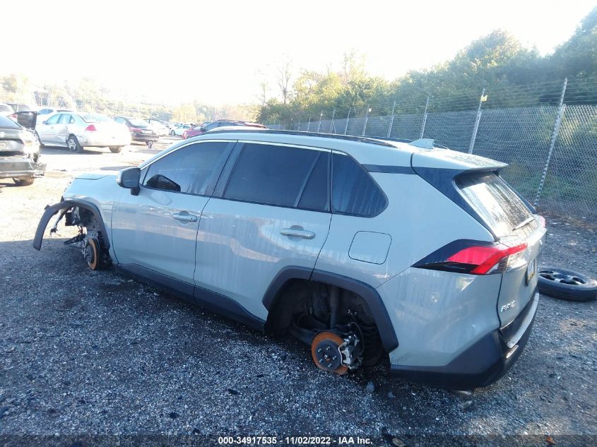 2021 TOYOTA RAV4 XLE PREMIUM VIN: 2T3A1RFV1MW192894