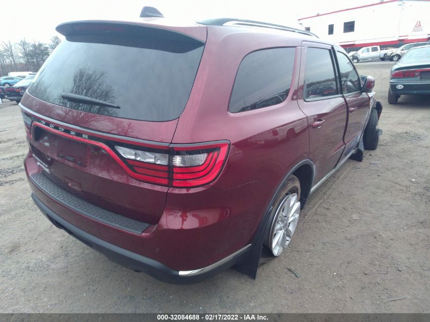 2021 DODGE DURANGO SXT PLUS VIN: 1C4RDJAG8MC793520