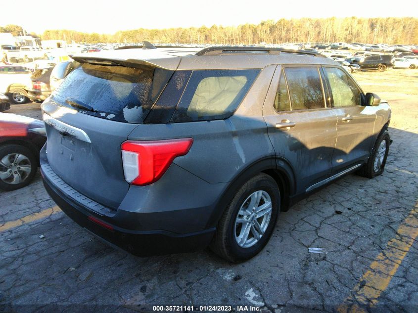 2022 FORD EXPLORER XLT VIN: 1FMSK7DH8NGA73848