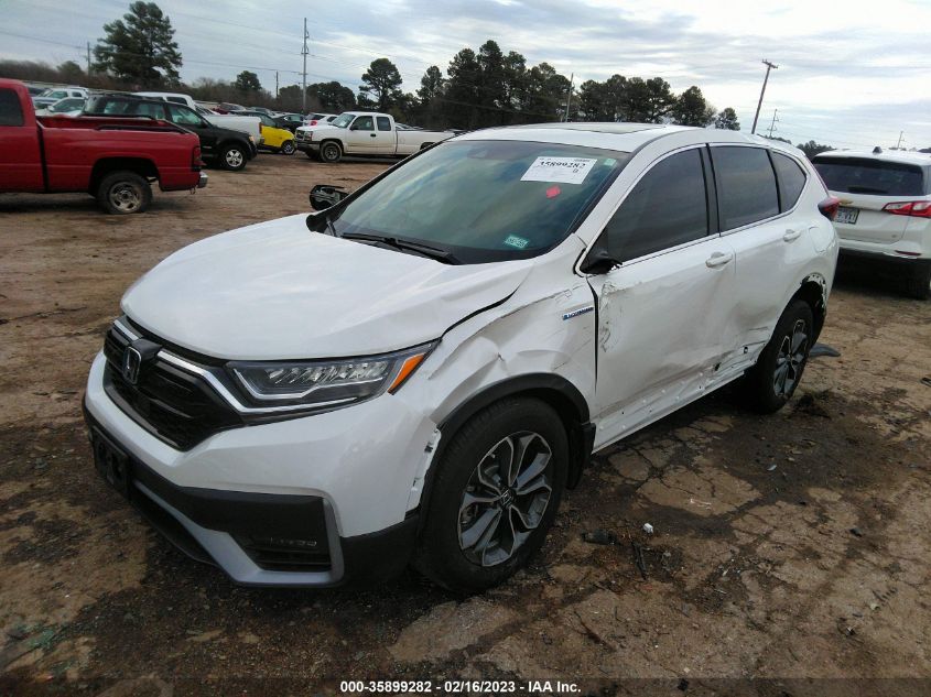 2022 HONDA CR-V HYBRID EX-L VIN: 5J6RT6H86NL030177
