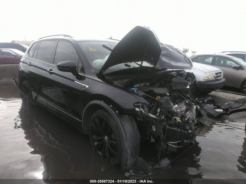 2021 VOLKSWAGEN TIGUAN SE/SE R-LINE BLACK/SEL VIN: 3VV3B7AX1MM060305