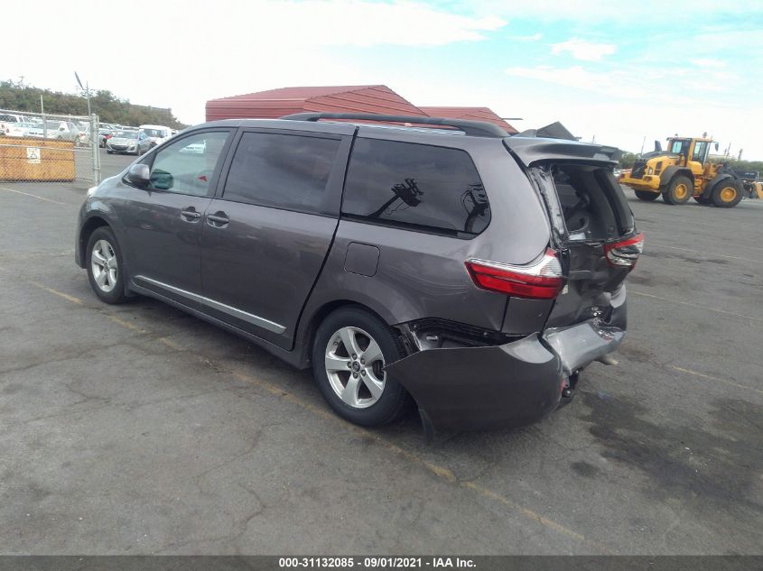 2020 TOYOTA SIENNA LE VIN: 5TDKZ3DC4LS040653