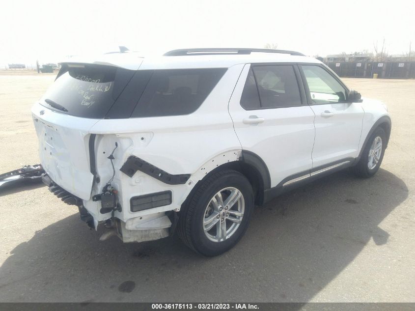 2022 FORD EXPLORER XLT VIN: 1FMSK7DH9NGA50739
