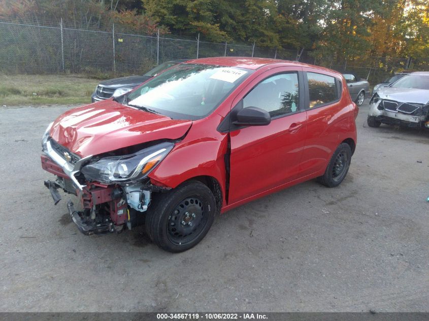 2021 CHEVROLET SPARK LS VIN: KL8CB6SA8MC227207
