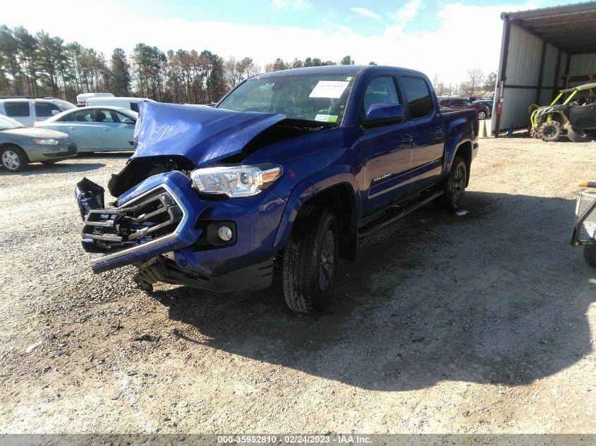 2022 TOYOTA TACOMA 4WD SR/SR5/TRD SPORT VIN: 3TYCZ5AN8NT086063