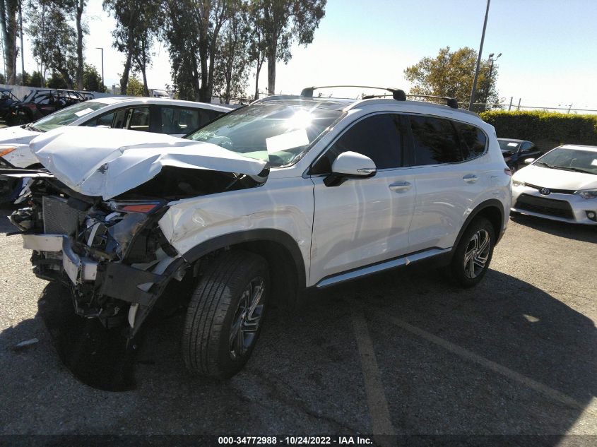 2021 HYUNDAI SANTA FE SEL VIN: 5NMS3DAJ5MH359641