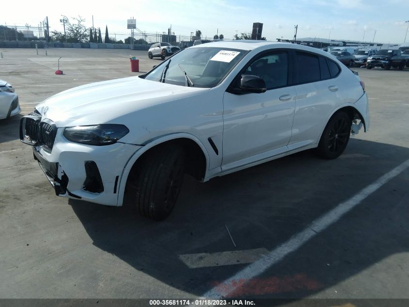 2022 BMW X4 M40I VIN: 5UX43DT03N9M58208