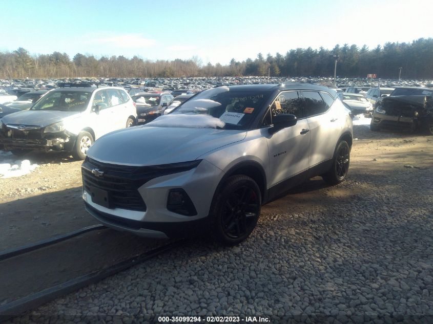 2022 CHEVROLET BLAZER LT VIN: 3GNKBHR49NS112679