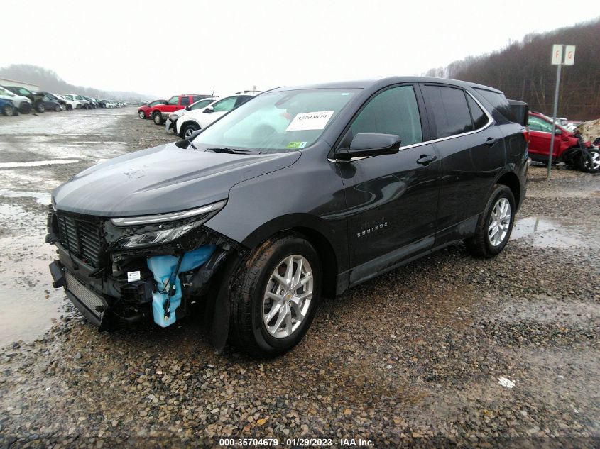 2022 CHEVROLET EQUINOX LT VIN: 2GNAXKEV2N6109453