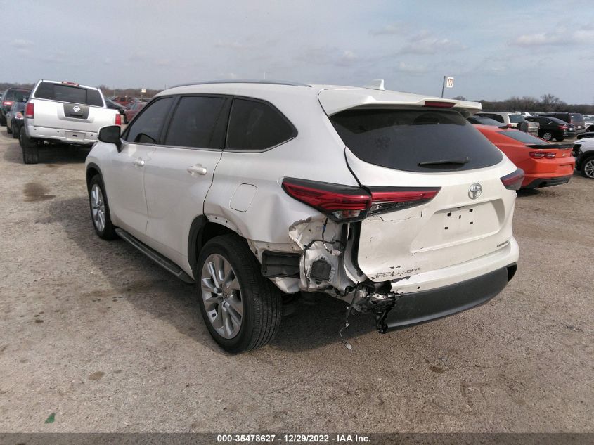 2020 TOYOTA HIGHLANDER LIMITED VIN: 5TDYZRAH2LS019118