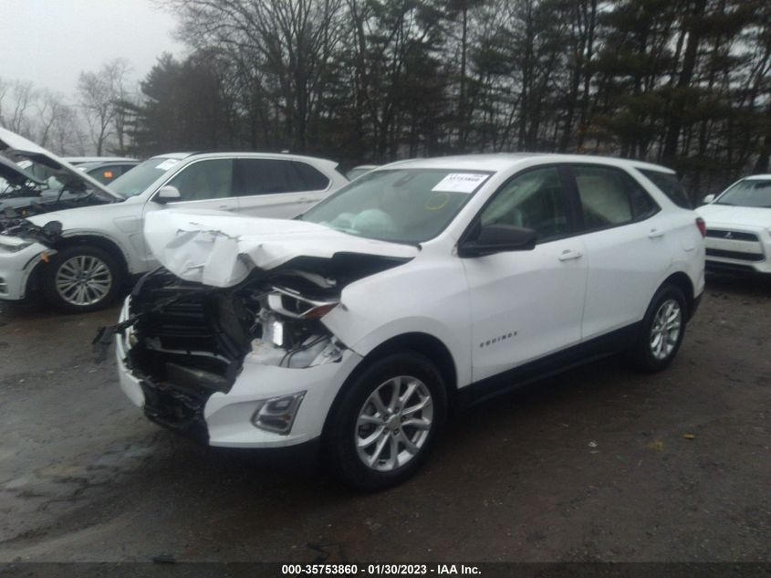 2021 CHEVROLET EQUINOX LS VIN: 3GNAXHEV7MS118376