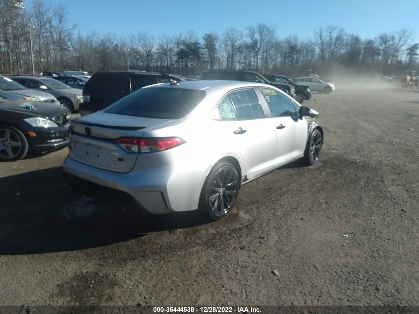 2021 TOYOTA COROLLA SE/NIGHTSHADE/APEX SE VIN: 5YFS4MCEXMP083282