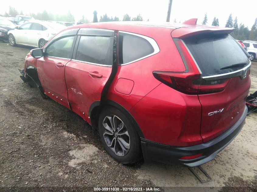 2022 HONDA CR-V EX-L VIN: 2HKRW2H83NH627166