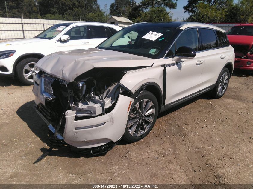 2021 LINCOLN CORSAIR RESERVE VIN: 5LMCJ2C92MUL22436