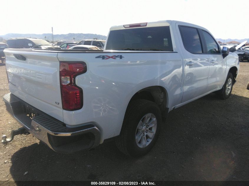 2022 CHEVROLET SILVERADO 1500 LT VIN: 3GCUDDED6NG618810