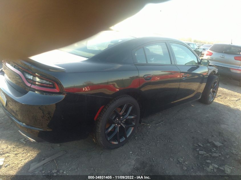 2021 DODGE CHARGER SXT VIN: 2C3CDXBG7MH678755
