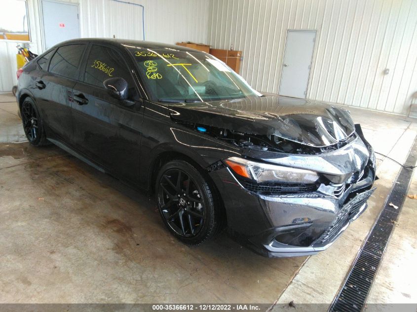 2022 HONDA CIVIC SEDAN SPORT VIN: 2HGFE2F55NH579999