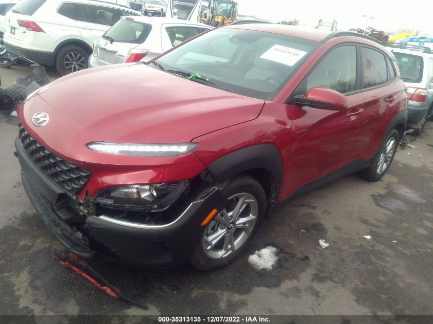 2022 HYUNDAI KONA SEL VIN: KM8K6CAB7NU908420