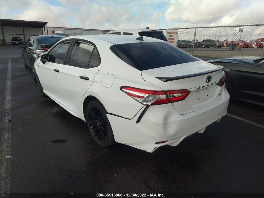 2020 TOYOTA CAMRY SE VIN: 4T1G11AKXLU378644