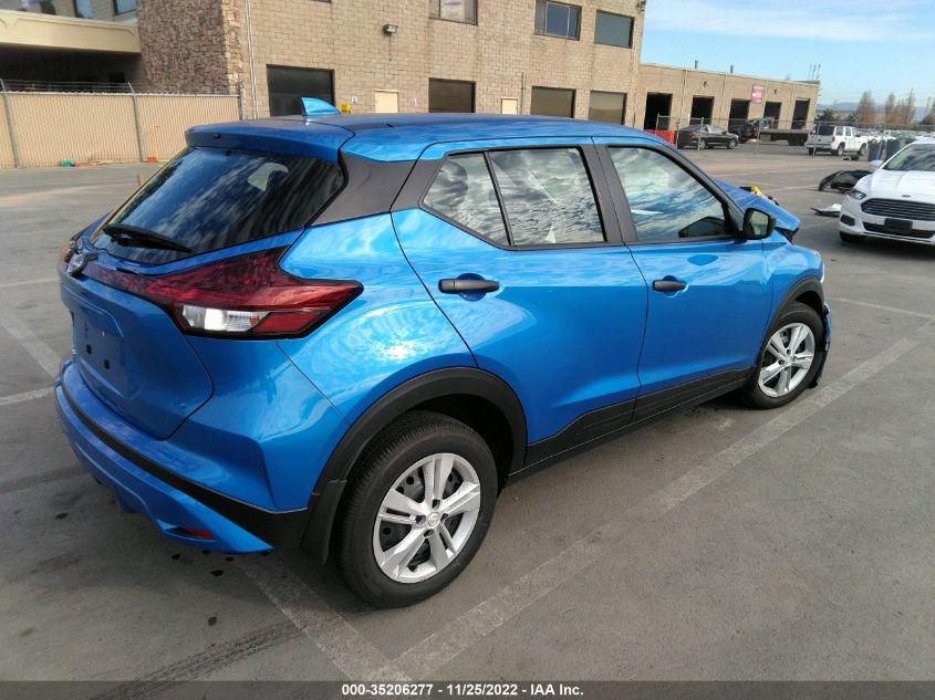 2022 NISSAN KICKS S VIN: 3N1CP5BV1NL513270