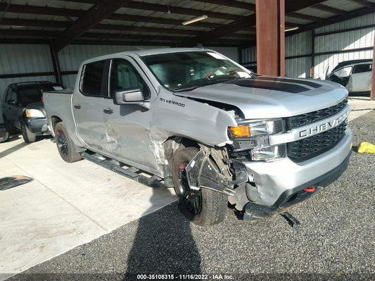 2021 CHEVROLET SILVERADO 1500 CUSTOM VIN: 1GCPYBEK8MZ351382