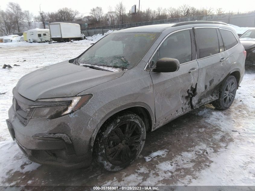 2021 HONDA PILOT SPECIAL EDITION VIN: 5FNYF6H27MB011255