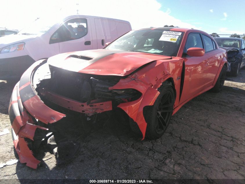 2021 DODGE CHARGER SCAT PACK WIDEBODY VIN: 2C3CDXGJ6MH513168