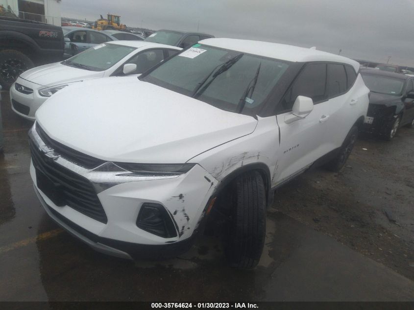 2021 CHEVROLET BLAZER LT VIN: 3GNKBCR45MS583407