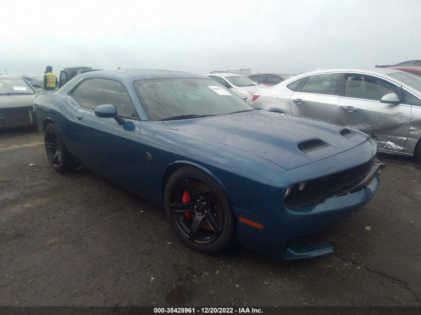 2022 DODGE CHALLENGER SRT HELLCAT REDEYE VIN: 2C3CDZL92NH148755