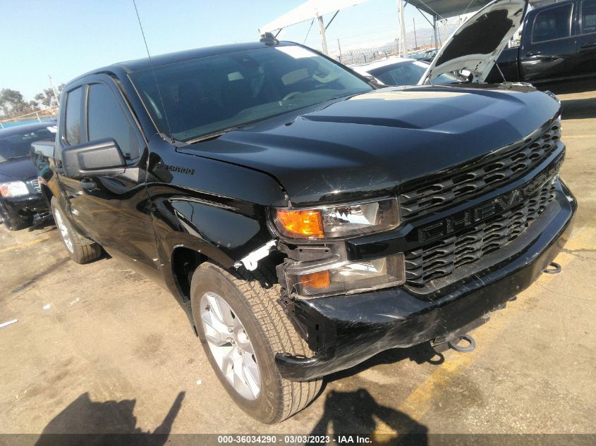 2022 CHEVROLET SILVERADO 1500 LTD CUSTOM VIN: 3GCPWBEK8NG145471