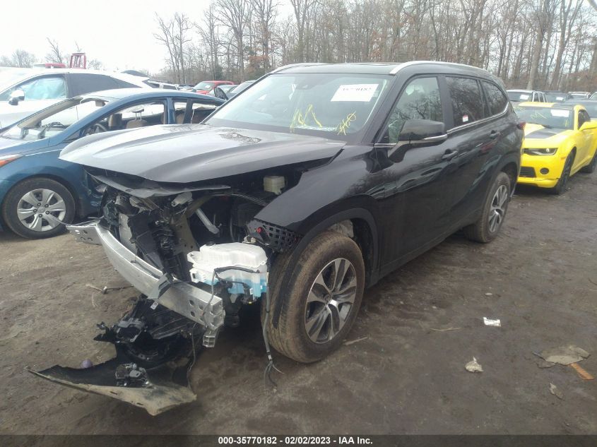 2023 TOYOTA HIGHLANDER L/LE/XLE/XSE/LIMITED VIN: 5TDKDRAH1PS500732